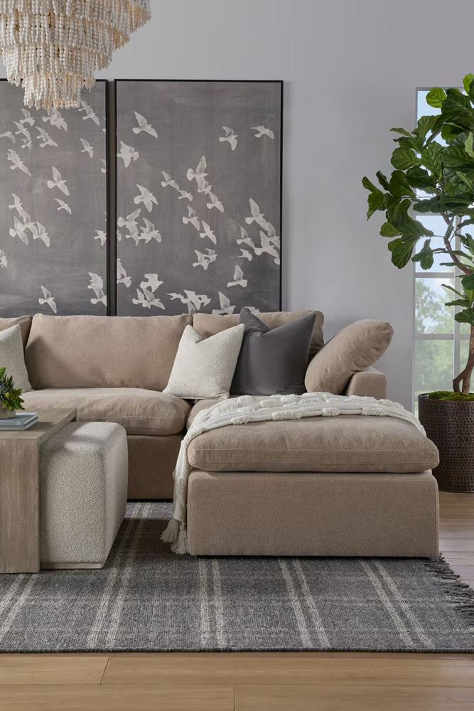 Essentials For Living - Stitch & Hand - Upholstery Sky Modular Armless Chair - 6610-1S.LATMB view 10