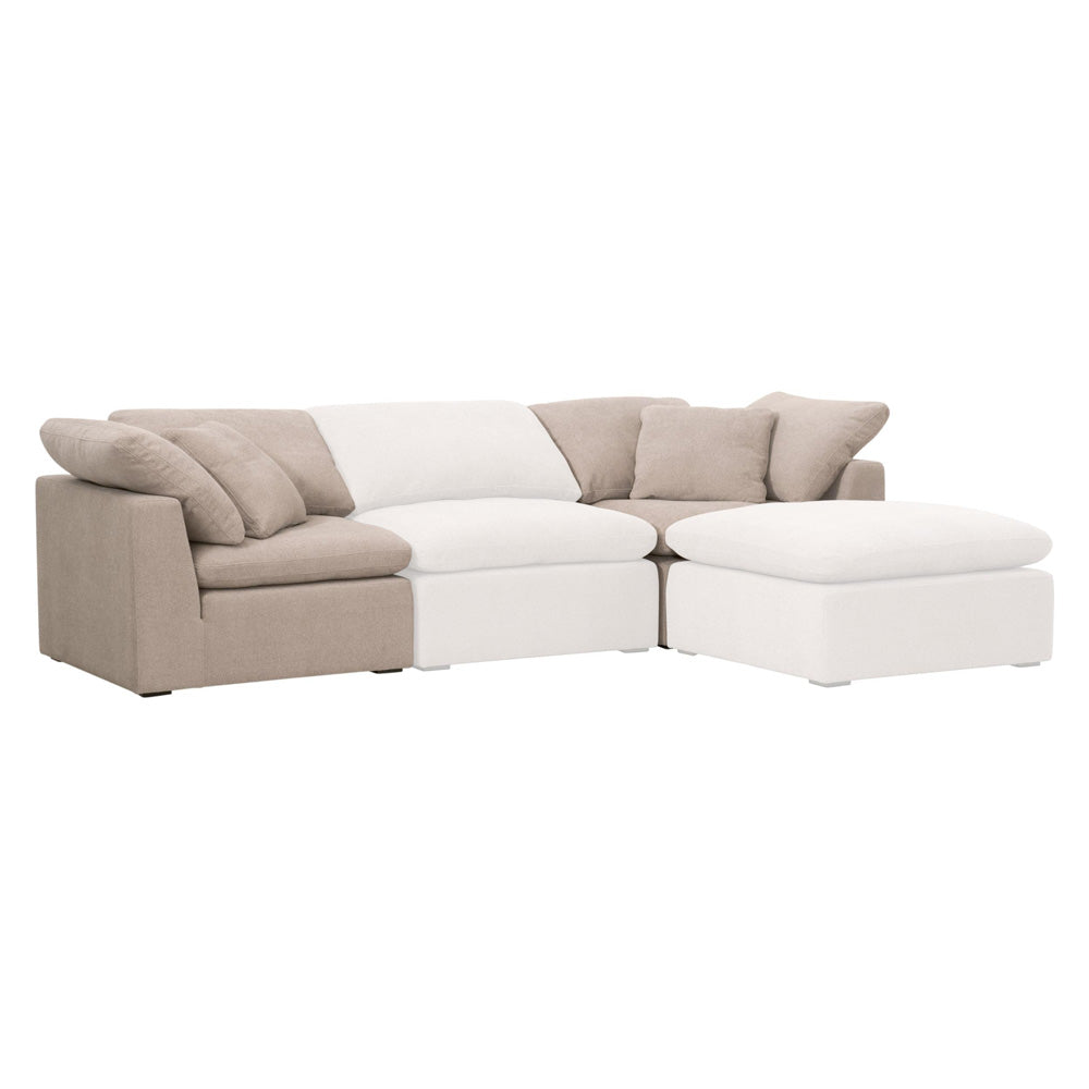 Essentials For Living - Stitch & Hand - Upholstery Sky Modular Corner Chair - 6610-CRN.LATMB view 6