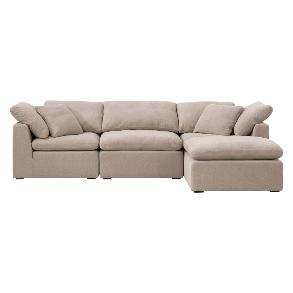 Essentials For Living - Stitch & Hand - Upholstery Sky Modular Corner Chair - 6610-CRN.LATMB view 8