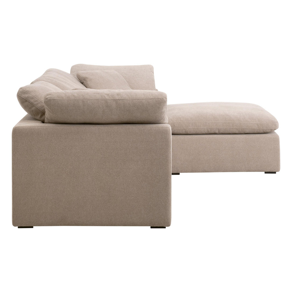 Essentials For Living - Stitch & Hand - Upholstery Sky Modular Ottoman - 6610-0.LATMB view 7
