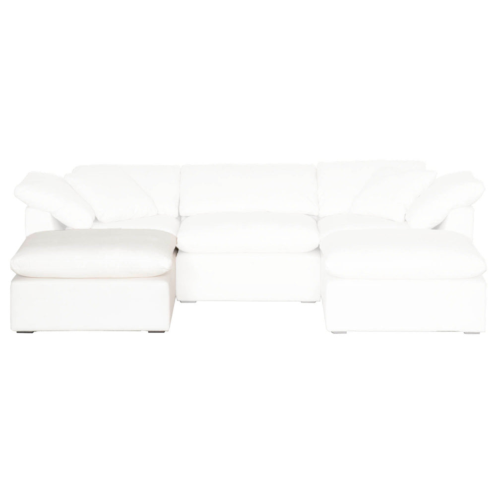 Essentials For Living - Stitch & Hand - Upholstery Sky Modular Ottoman - 6610-0.LPPRL view 3