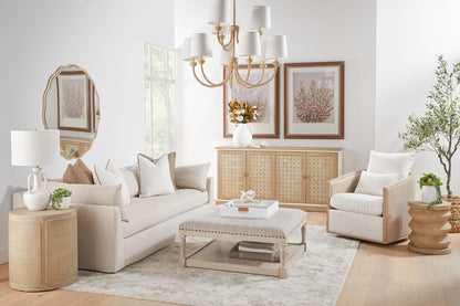 Essentials For Living - Stitch & Hand - Upholstery The Not So Basic 22" Essential Pillow, Set of 2 - 7202-22.BOU-SNO/WB view 8