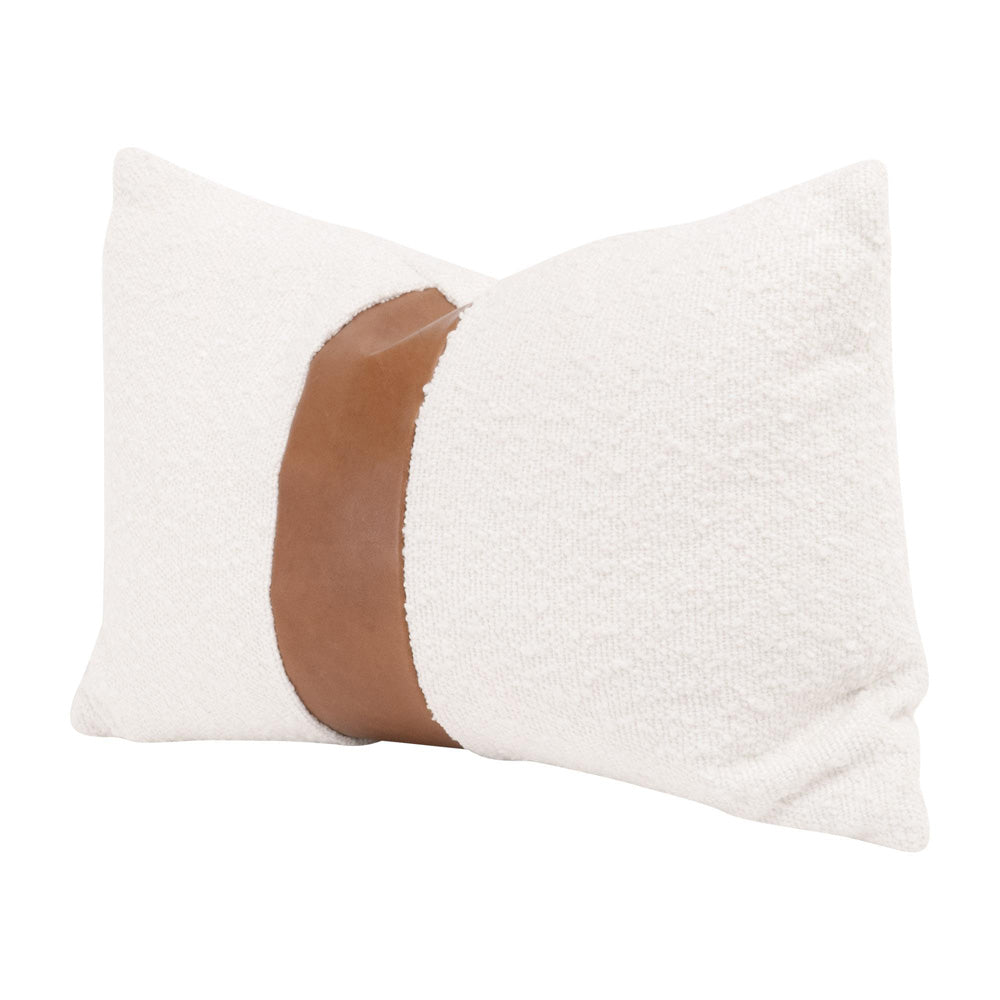 Essentials For Living - Stitch & Hand - Upholstery The Split Decision 20" Essential Lumbar Pillow, Set of 2 - 7207-20.BOU-SNO/WB view 2