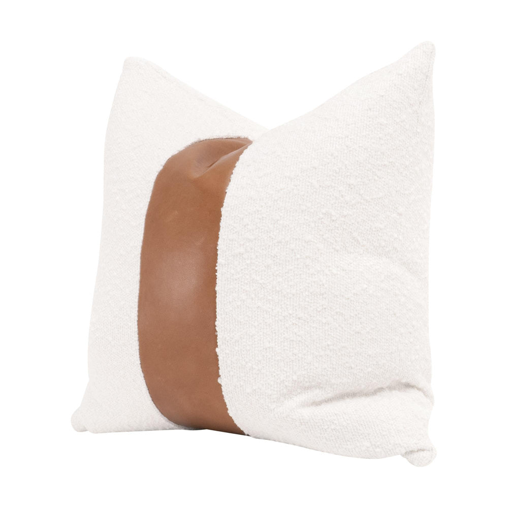 Essentials For Living - Stitch & Hand - Upholstery The Split Decision 20" Essential Pillow, Set of 2 - 7206-20.BOU-SNO/WB view 2