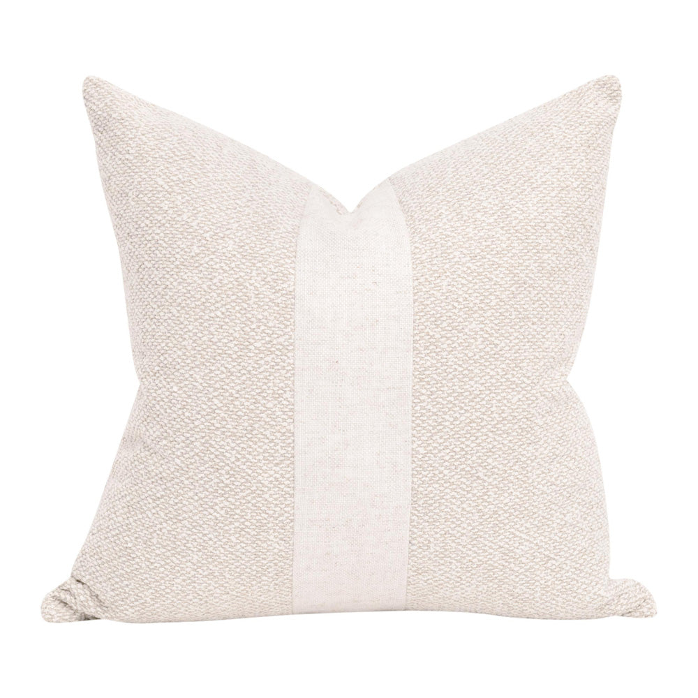 Essentials For Living - Stitch & Hand - Upholstery The Split Decision 22" Essential Pillow, Set of 2 - 7206-22.LGLIN/TXCRM view 1