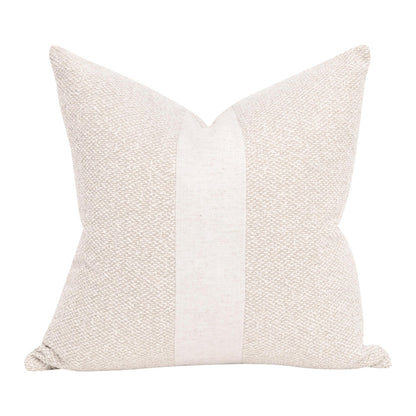 Essentials For Living - Stitch & Hand - Upholstery The Split Decision 22" Essential Pillow, Set of 2 - 7206-22.LGLIN/TXCRM view 1