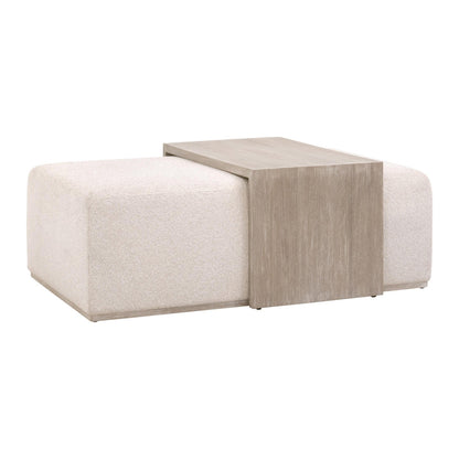 Essentials For Living - Traditions Dovetail Upholstered Coffee Table - 6042.NG/LGLIN view 2