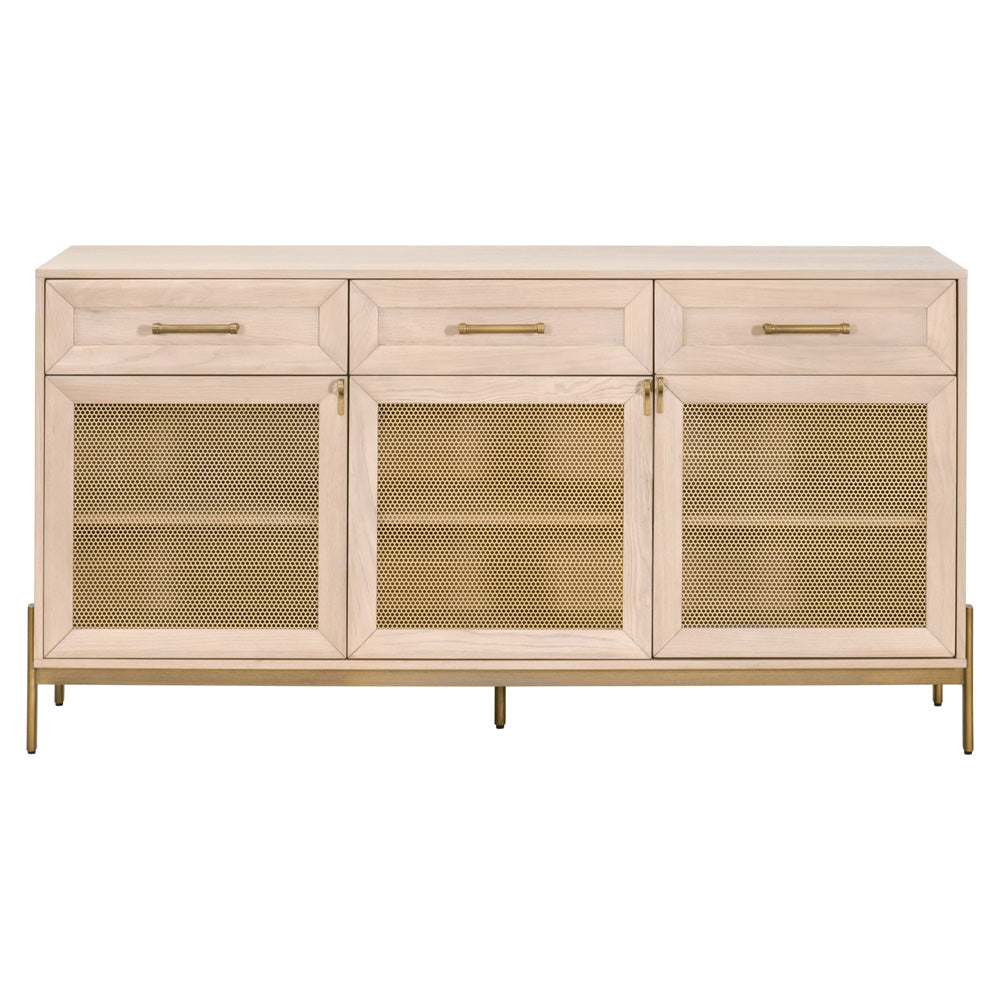 Essentials For Living - Traditions Dwell Media Sideboard - 6086.LHON/BGLD_CLOSEOUT view 1