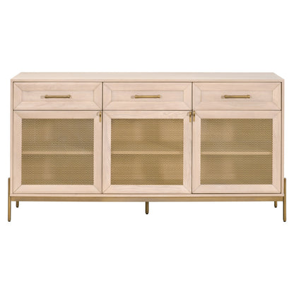 Essentials For Living - Traditions Dwell Media Sideboard - 6086.LHON/BGLD_CLOSEOUT view 1