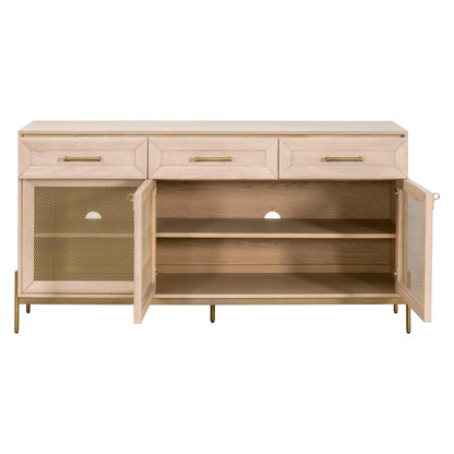 Essentials For Living - Traditions Dwell Media Sideboard - 6086.LHON/BGLD_CLOSEOUT view 5