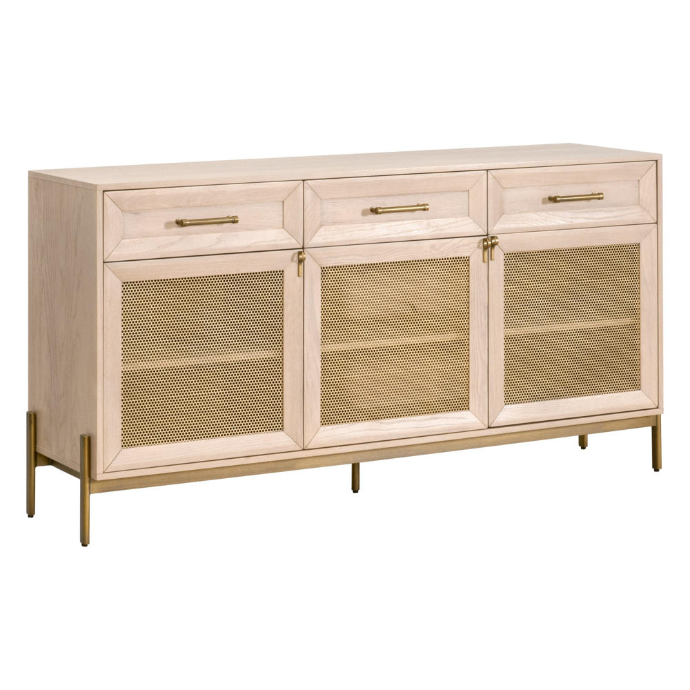 Essentials For Living - Traditions Dwell Media Sideboard - 6086.LHON/BGLD_CLOSEOUT view 6
