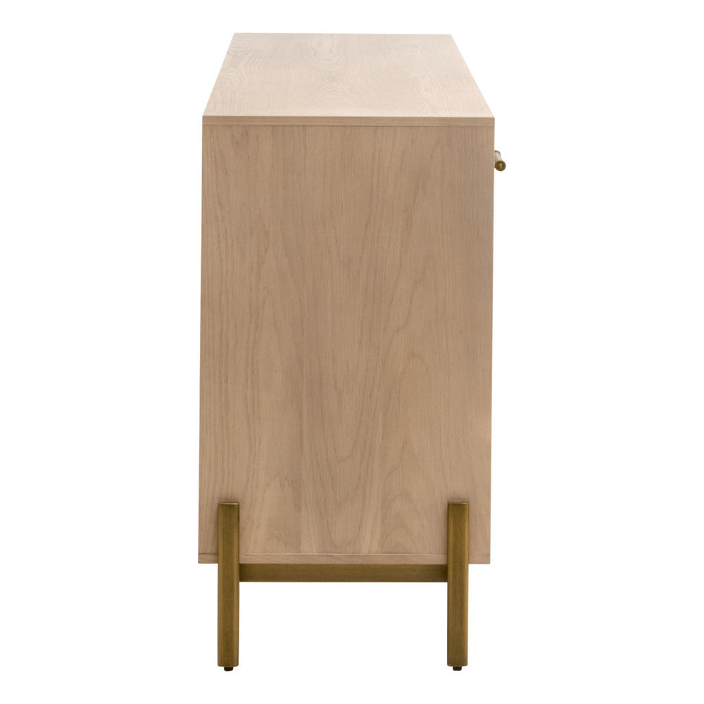 Essentials For Living - Traditions Dwell Media Sideboard - 6086.LHON/BGLD_CLOSEOUT view 9
