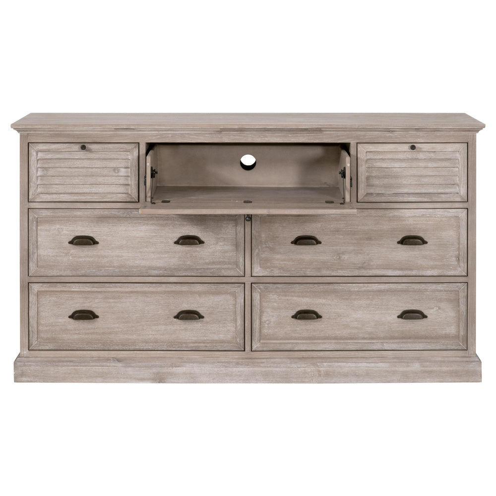 Essentials For Living - Traditions Eden 7-Drawer Media Dresser - 6057.NG_CLOSEOUT view 3