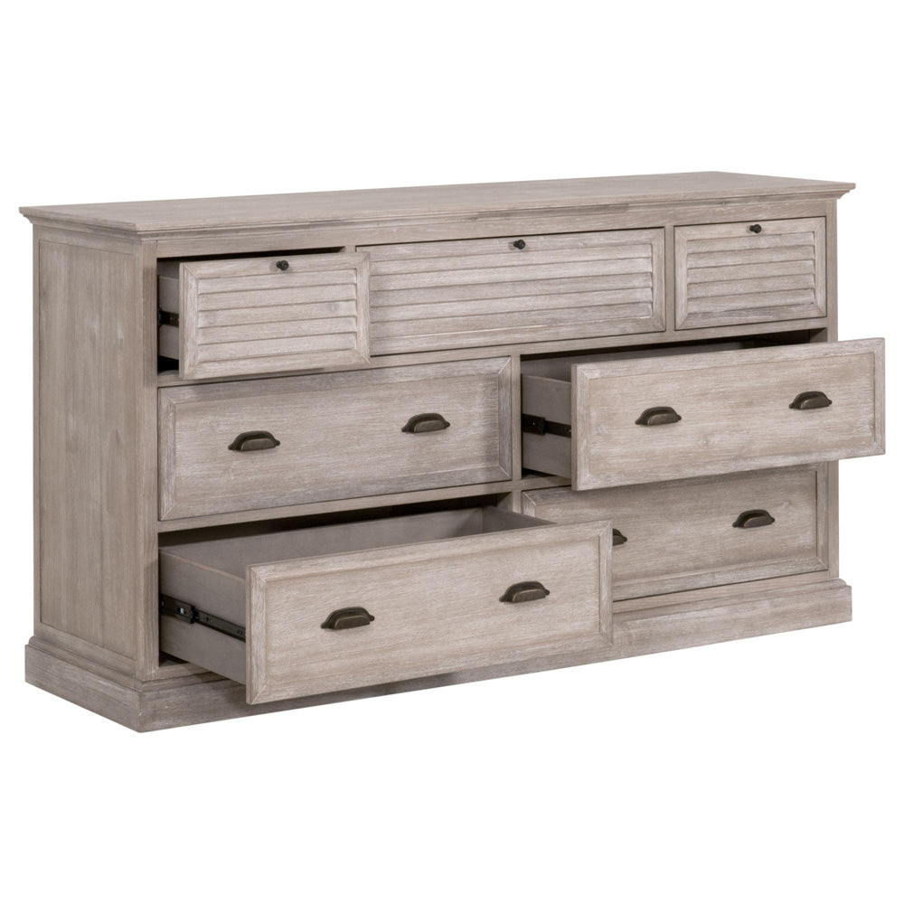 Essentials For Living - Traditions Eden 7-Drawer Media Dresser - 6057.NG_CLOSEOUT view 5