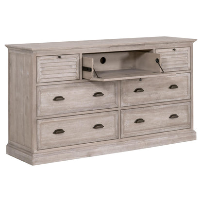 Essentials For Living - Traditions Eden 7-Drawer Media Dresser - 6057.NG_CLOSEOUT view 6