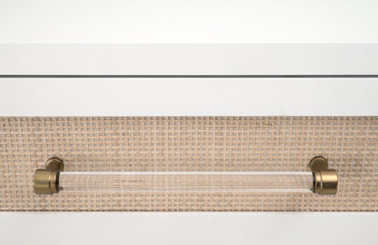 Essentials For Living - Traditions Holland 1-Drawer Side Table - 6144.WHT/NAT view 8