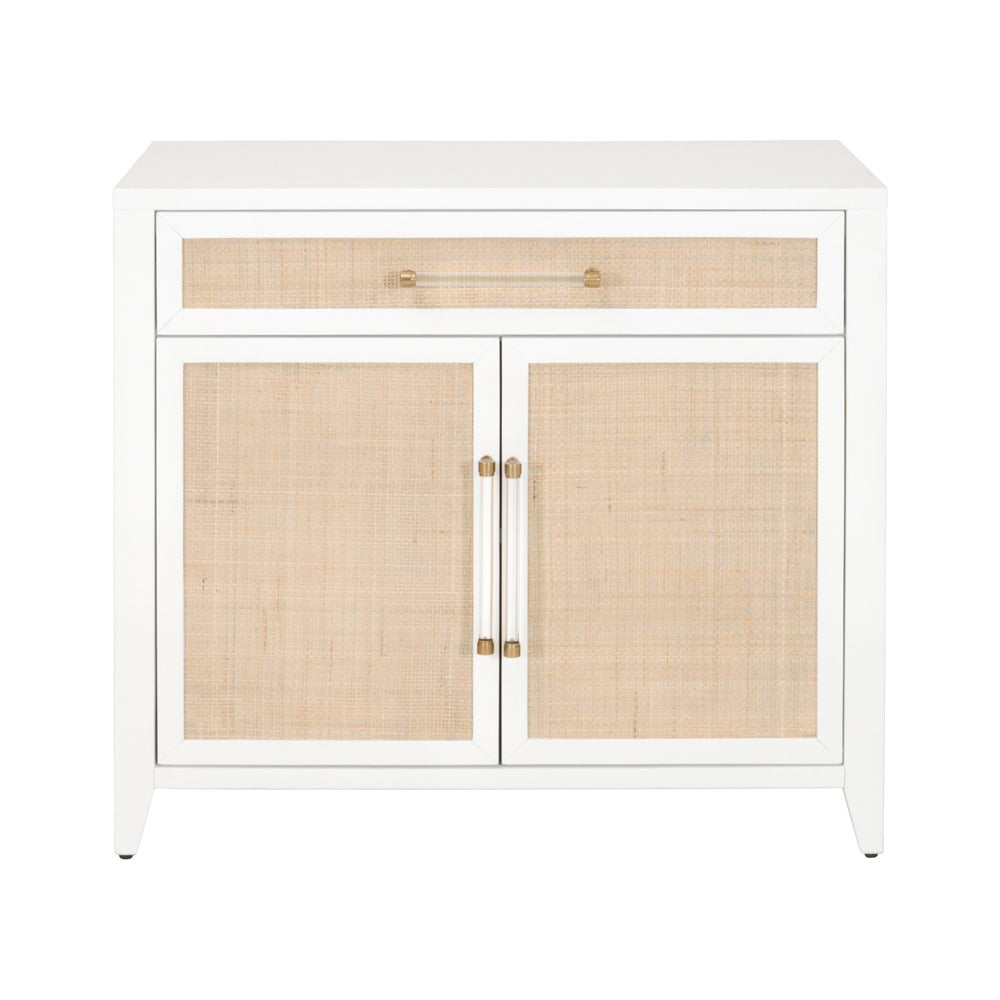 Essentials For Living - Traditions Holland Media Chest - 6146.WHT/NAT view 1