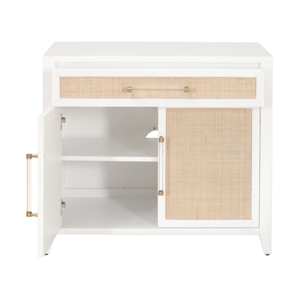 Essentials For Living - Traditions Holland Media Chest - 6146.WHT/NAT view 2