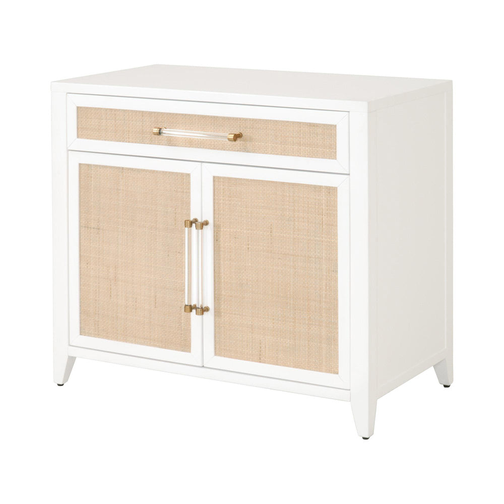 Essentials For Living - Traditions Holland Media Chest - 6146.WHT/NAT view 3