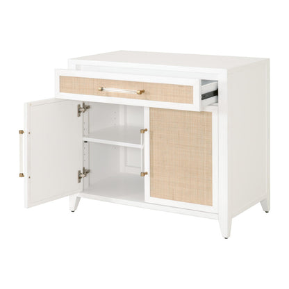 Essentials For Living - Traditions Holland Media Chest - 6146.WHT/NAT view 4