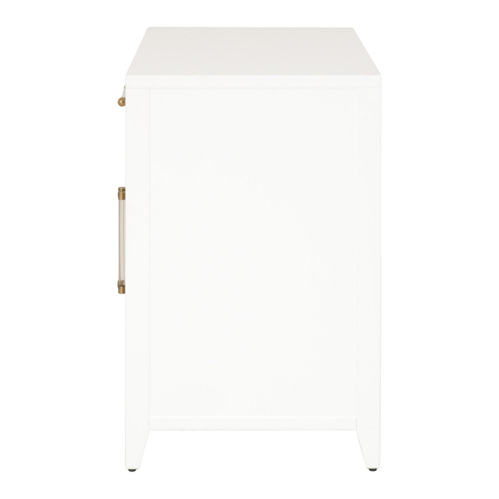 Essentials For Living - Traditions Holland Media Chest - 6146.WHT/NAT view 5