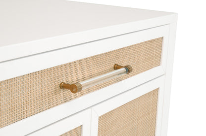 Essentials For Living - Traditions Holland Media Chest - 6146.WHT/NAT view 6