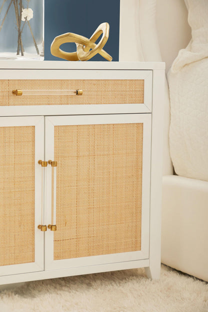 Essentials For Living - Traditions Holland Media Chest - 6146.WHT/NAT view 11
