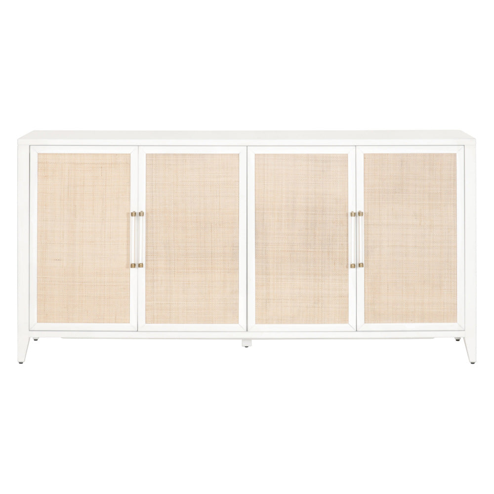 Essentials For Living - Traditions Holland Media Sideboard - 6142.WHT/NAT view 1