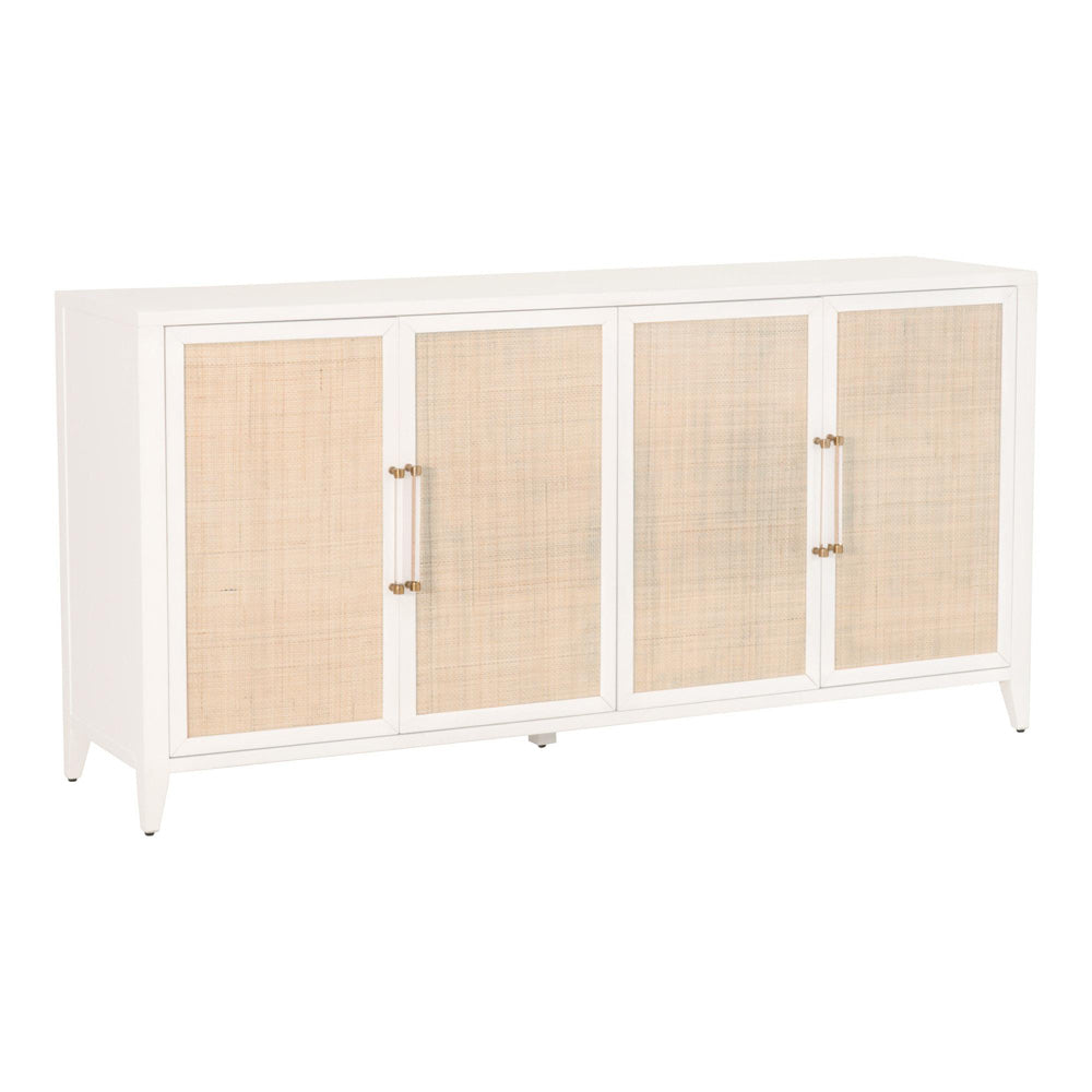 Essentials For Living - Traditions Holland Media Sideboard - 6142.WHT/NAT view 3