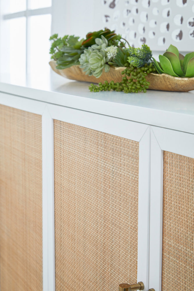 Essentials For Living - Traditions Holland Media Sideboard - 6142.WHT/NAT view 8