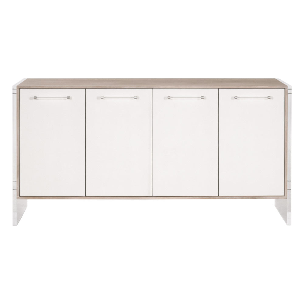 Essentials For Living - Traditions Lorin Shagreen Media Sideboard - 6109.NG/PRL-SHG/BSL_CLOSEOUT view 1