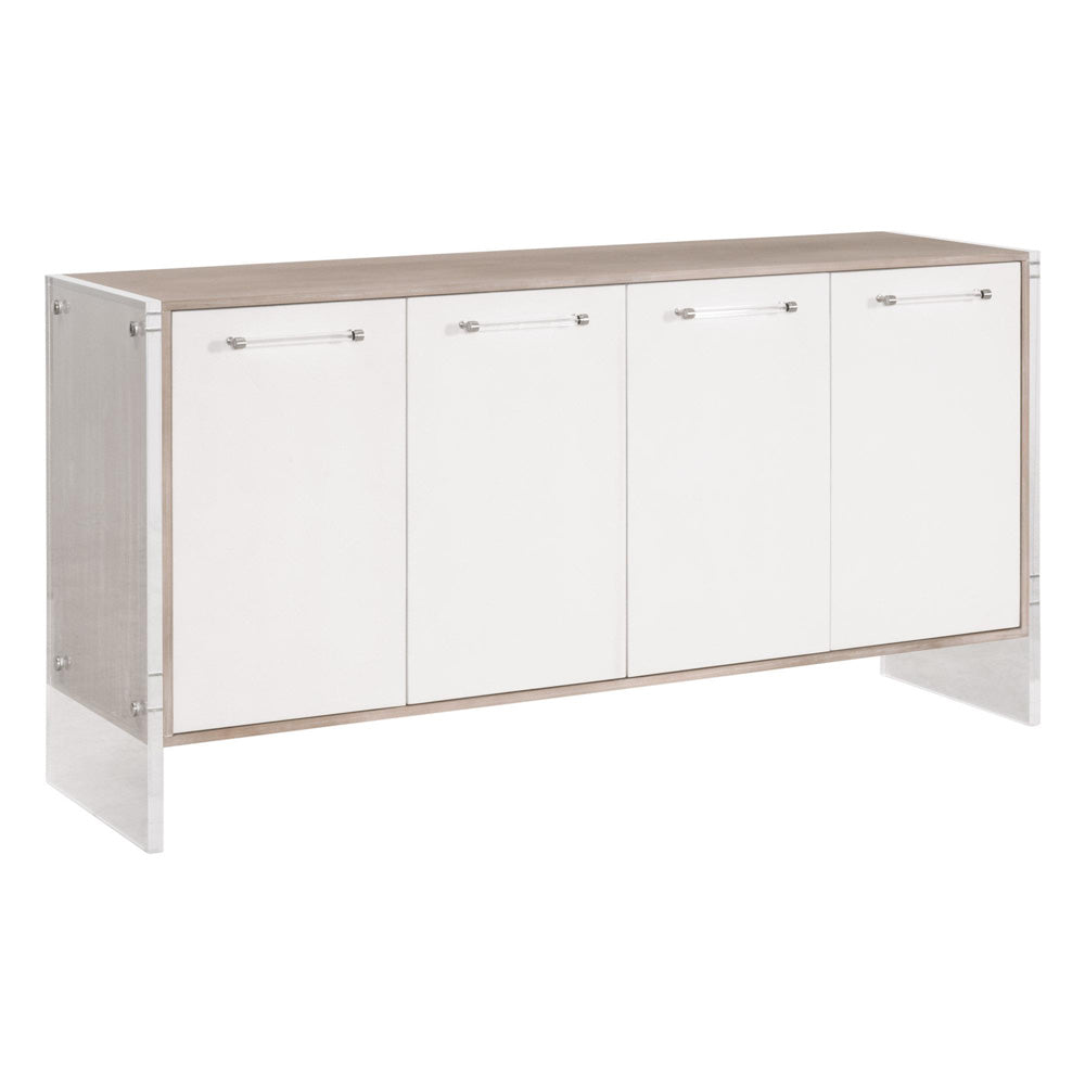 Essentials For Living - Traditions Lorin Shagreen Media Sideboard - 6109.NG/PRL-SHG/BSL_CLOSEOUT view 2