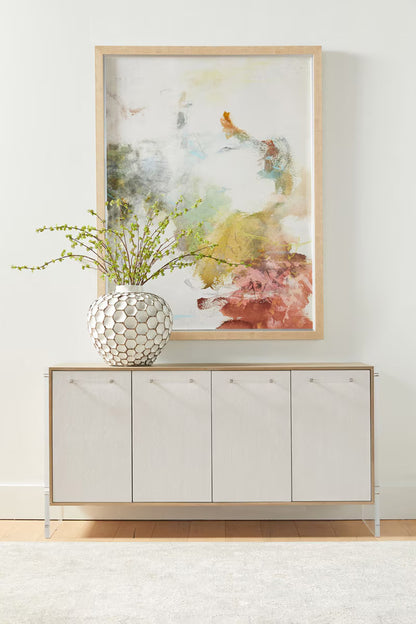 Essentials For Living - Traditions Lorin Shagreen Media Sideboard - 6109.NG/PRL-SHG/BSL_CLOSEOUT view 11