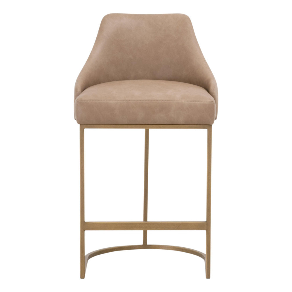 Essentials For Living - Traditions Parissa Counter Stool, Set of 2 - 6011CS.IVT-BGLD view 1