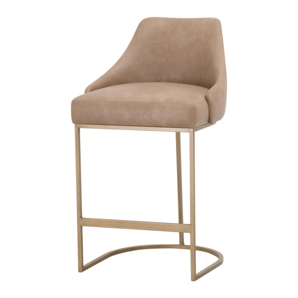 Essentials For Living - Traditions Parissa Counter Stool, Set of 2 - 6011CS.IVT-BGLD view 2