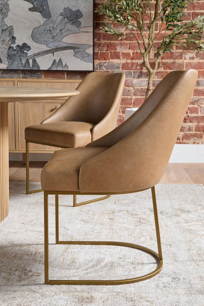 Essentials For Living - Traditions Parissa Dining Chair, Set of 2 - 6011.IVT-BGLD view 11