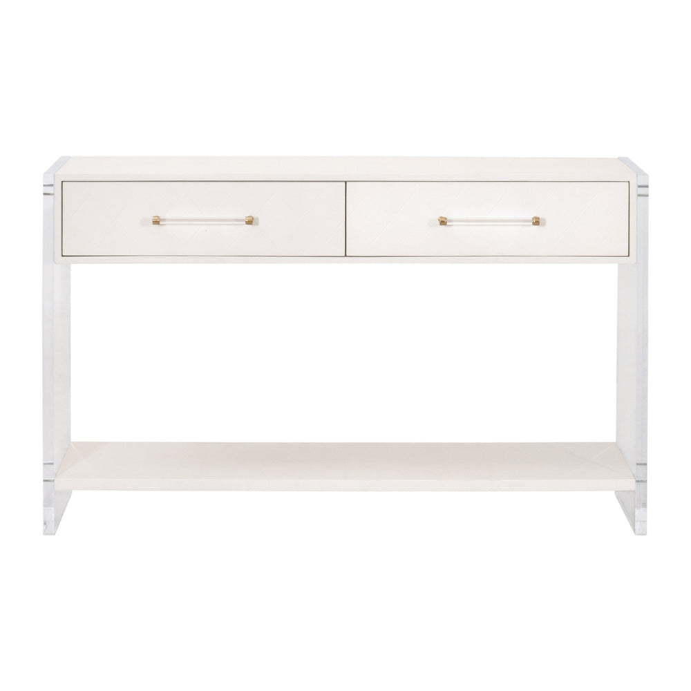Essentials For Living - Traditions Sonia Shagreen Console Table - 6111.PRL-SHG/BBRS_CLOSEOUT view 1