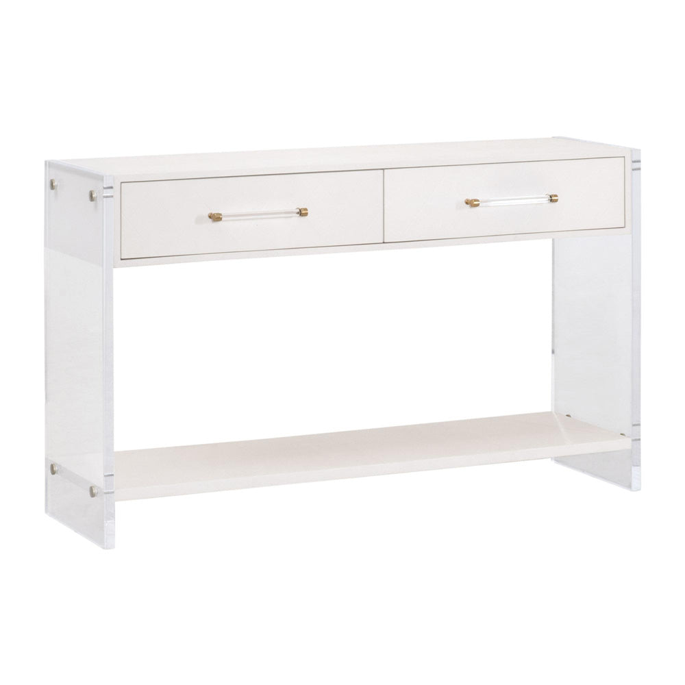 Essentials For Living - Traditions Sonia Shagreen Console Table - 6111.PRL-SHG/BBRS_CLOSEOUT view 3