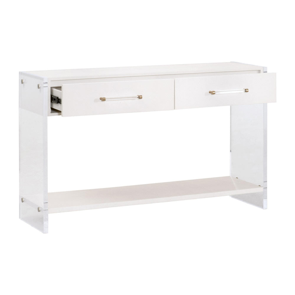 Essentials For Living - Traditions Sonia Shagreen Console Table - 6111.PRL-SHG/BBRS_CLOSEOUT view 4