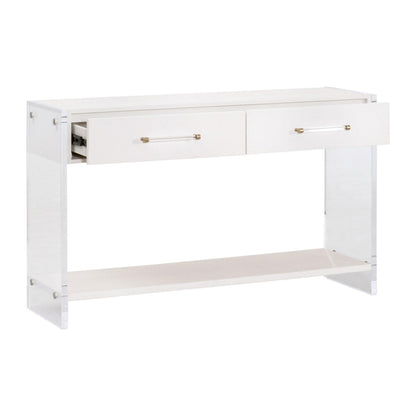 Essentials For Living - Traditions Sonia Shagreen Console Table - 6111.PRL-SHG/BBRS_CLOSEOUT view 4