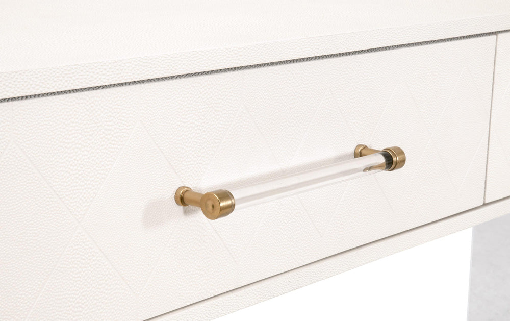 Essentials For Living - Traditions Sonia Shagreen Console Table - 6111.PRL-SHG/BBRS_CLOSEOUT view 7