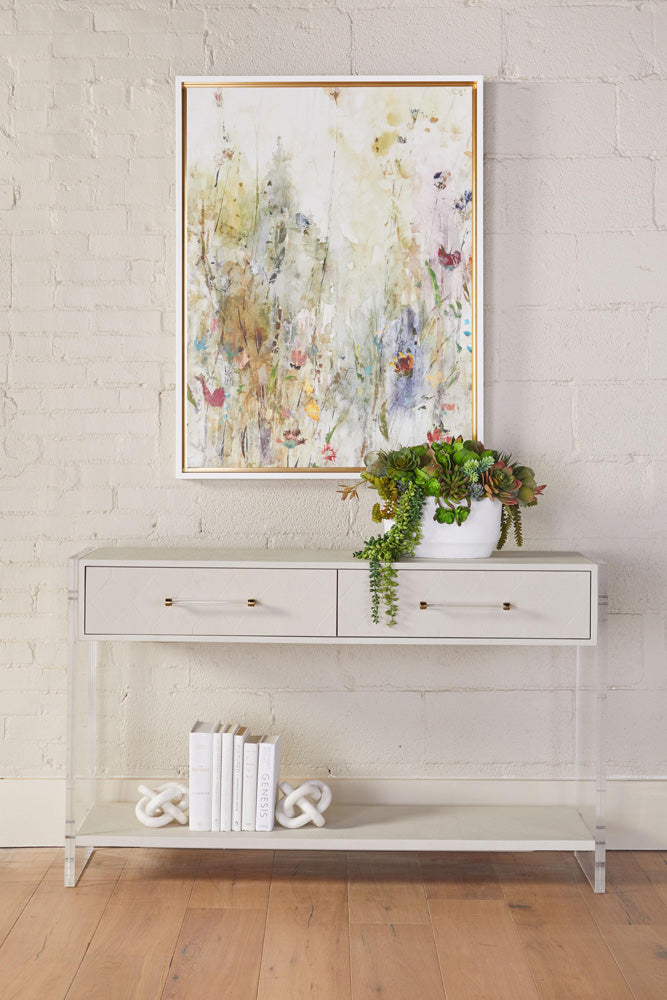 Essentials For Living - Traditions Sonia Shagreen Console Table - 6111.PRL-SHG/BBRS_CLOSEOUT view 9