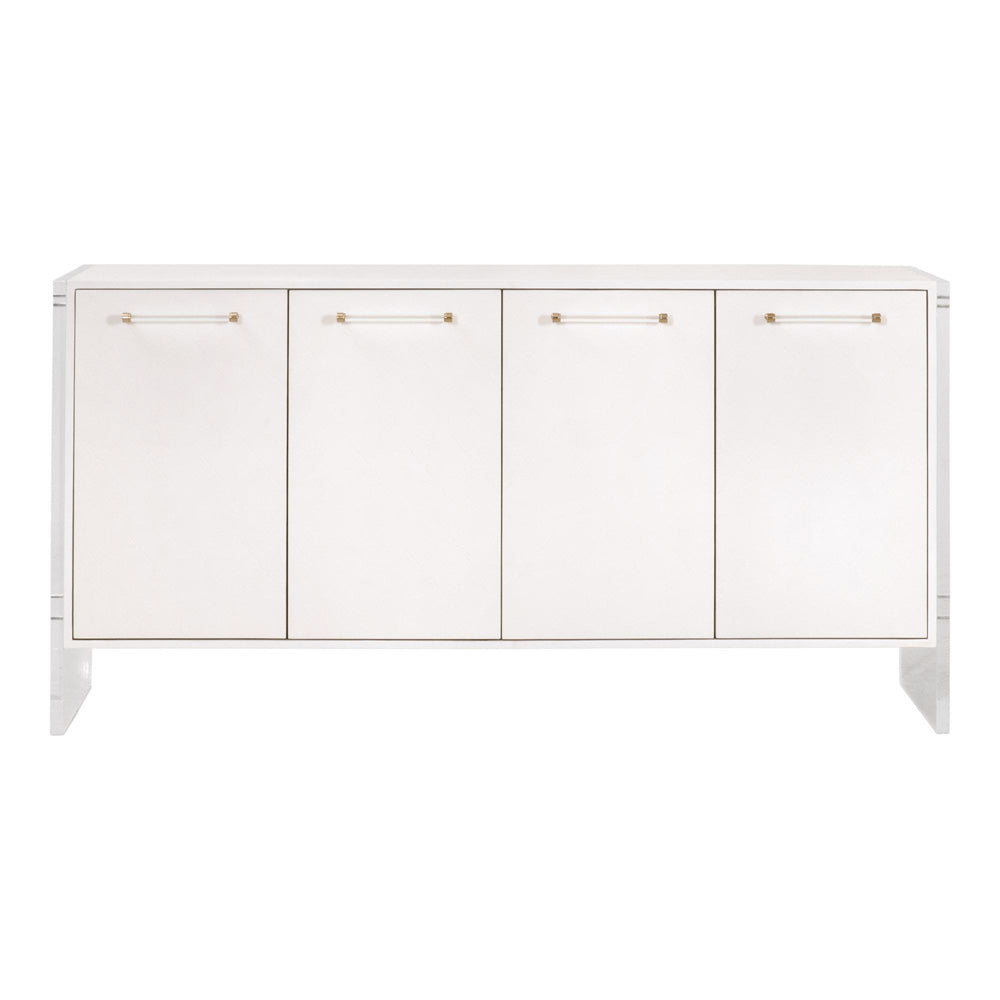 Essentials For Living - Traditions Sonia Shagreen Media Sideboard - 6110.PRL-SHG/BBRS_CLOSEOUT view 1