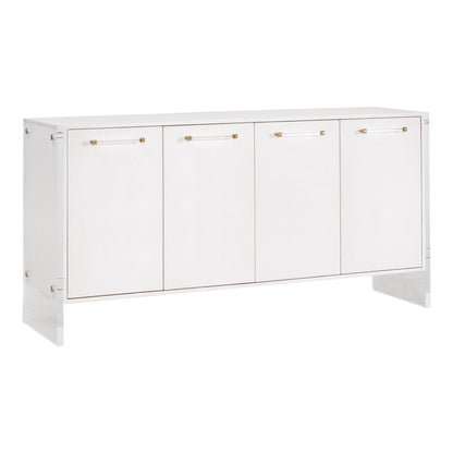 Essentials For Living - Traditions Sonia Shagreen Media Sideboard - 6110.PRL-SHG/BBRS_CLOSEOUT view 2