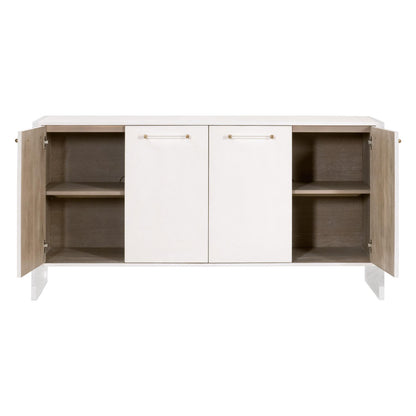 Essentials For Living - Traditions Sonia Shagreen Media Sideboard - 6110.PRL-SHG/BBRS_CLOSEOUT view 5