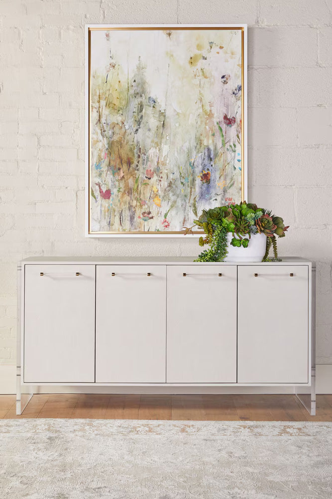 Essentials For Living - Traditions Sonia Shagreen Media Sideboard - 6110.PRL-SHG/BBRS_CLOSEOUT view 10