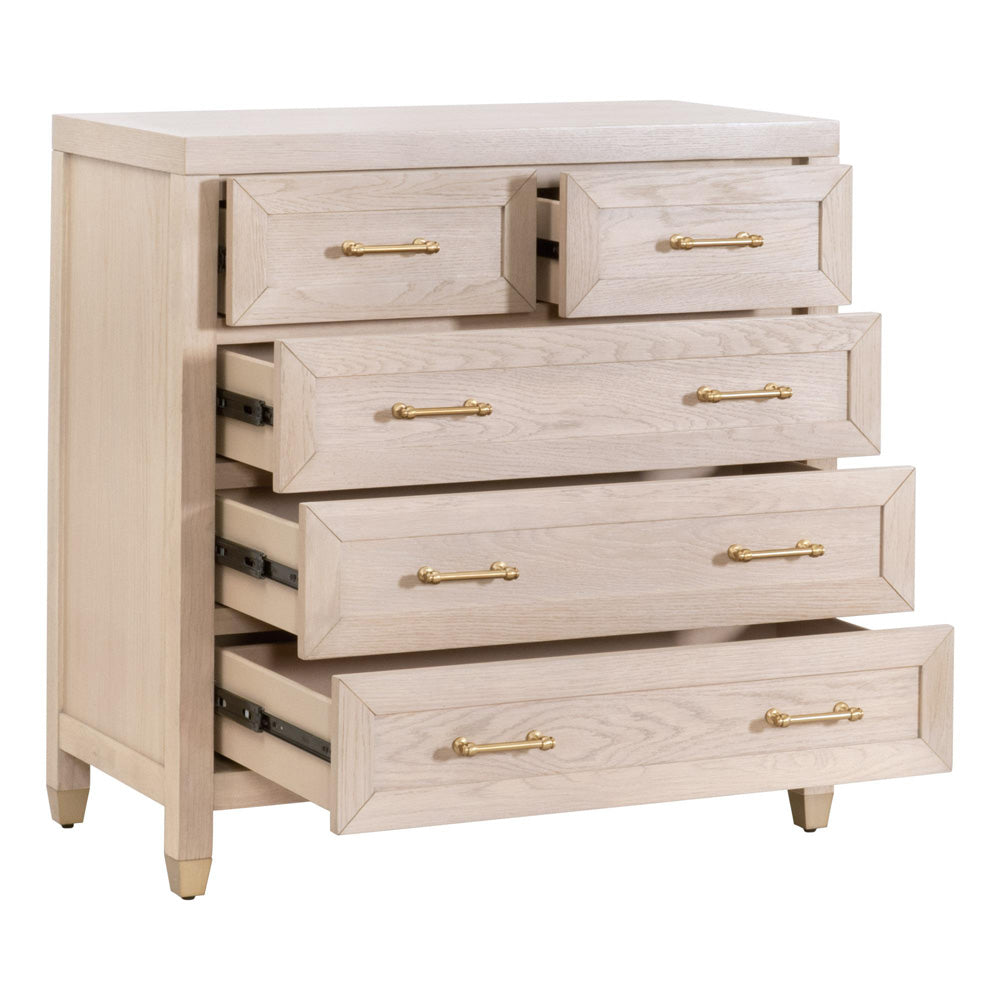 Essentials For Living - Traditions Stella 5-Drawer High Chest - 6135.LHON/BBRS view 4