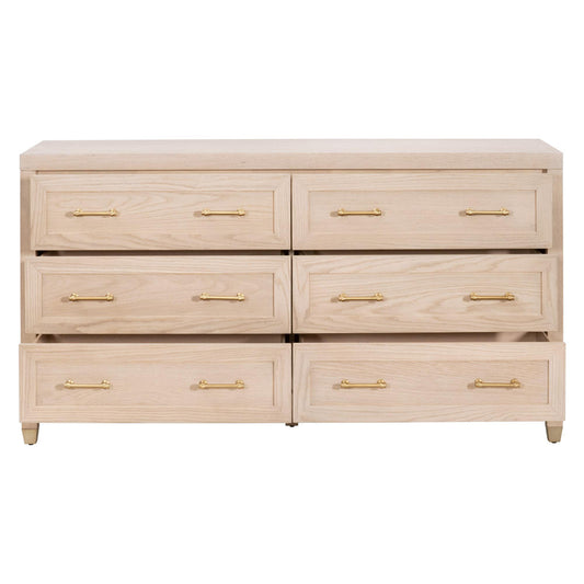 Essentials For Living - Traditions Stella 6-Drawer Double Dresser - 6136.LHON/BBRS view 2