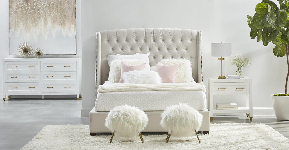 Essentials For Living - Traditions Stella 6-Drawer Double Dresser - 6136.WHT/BBRS view 7