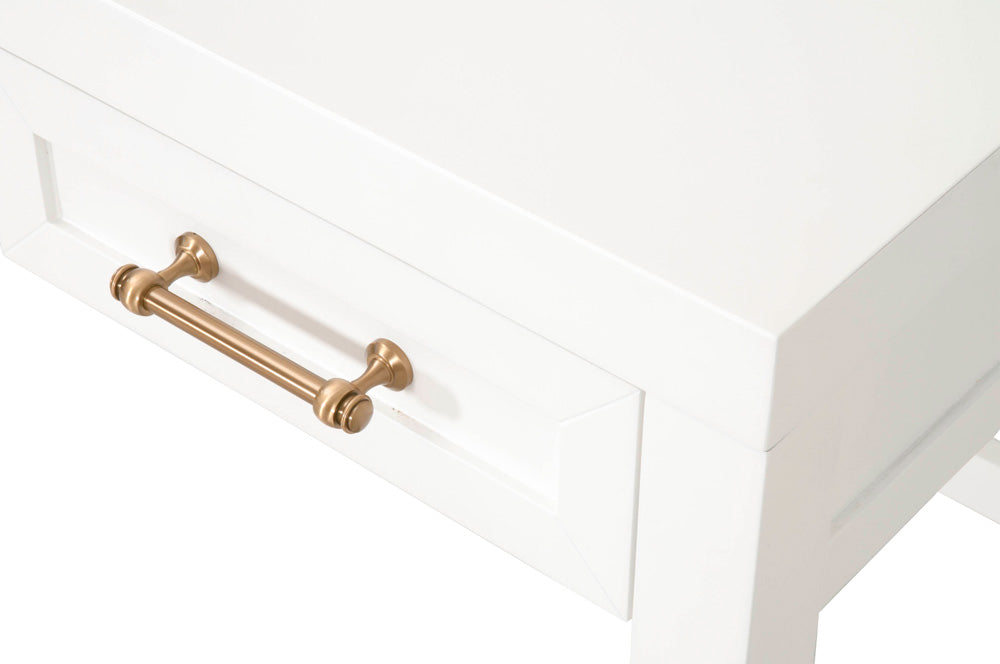 Essentials For Living - Traditions Stella Desk - 6137.WHT/BBRS view 3